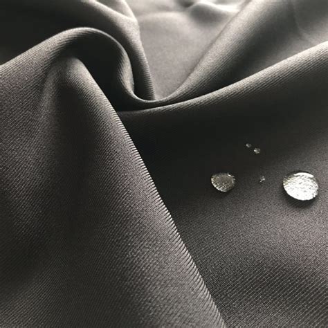 Polyester Twill Stretch Gabardine Waterproof Fabric Gsm