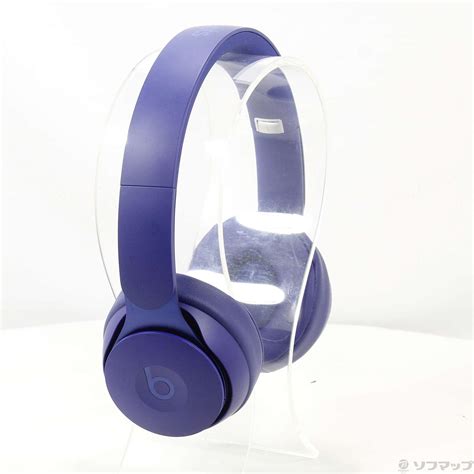 中古Beats Solo Pro More Matte Collection MRJA2FEA ダークブルー