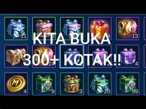 KITA BUKA 300 KOTAK PANDORA MLBB INDONESIA YouTube