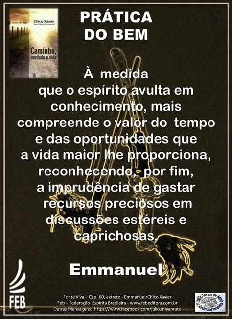 Emmanuel Livro Caminho Verdade E Luz Chico Xavier Cap 60