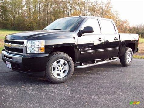 2009 Black Chevrolet Silverado 1500 Lt Z71 Crew Cab 4x4 7707270