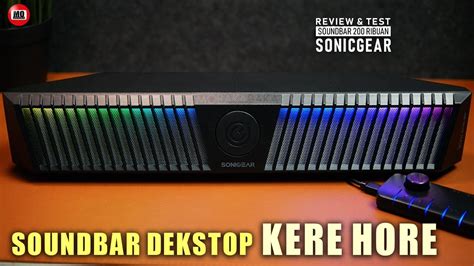 Review Sonicgear Iox Bar Rgb Iiip Soundbar Ribuan Youtube