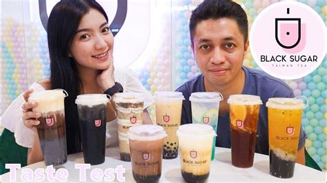 Bubble Tea Taste Test Ft Black Sugar Taiwan Tea Youtube