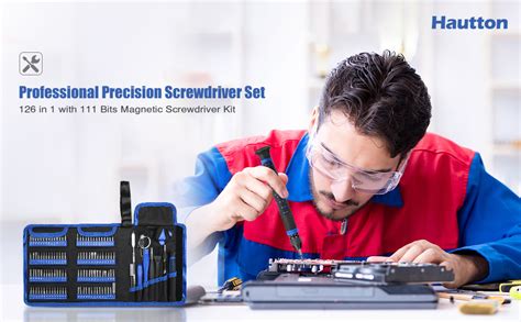 Hautton Precision Screwdriver Set In Magnetic Screwdriver Kit