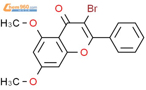 663605 74 1 4H 1 Benzopyran 4 one 3 bromo 5 7 dimethoxy 2 phenyl CAS号