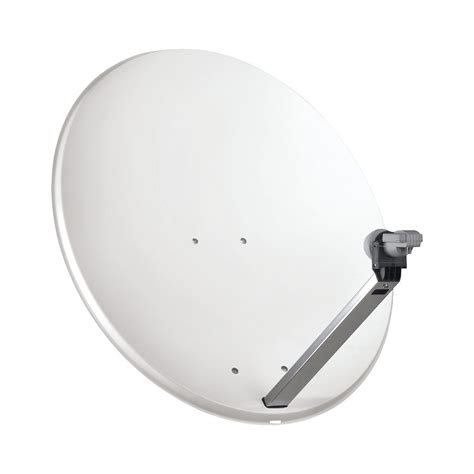 Tele System Pf Parabola Satellitare Cm In Alluminio Colore Bianco