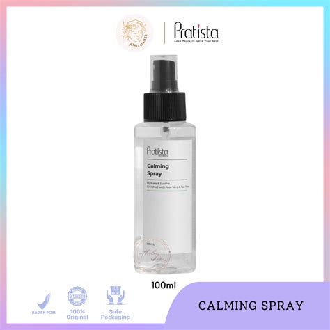 Jual Pratista Calming Spray Toner Face Mist Hidrasi Wajah Shopee