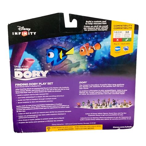 Disney Infinity 3 0 Edition Finding Dory Play Set Pixar Figure New