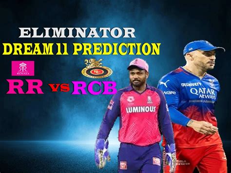 Rr Vs Rcb Dream 11 Prediction Eliminator Match Ipl 2024 Make Fantasy Team Know Pitch Report And