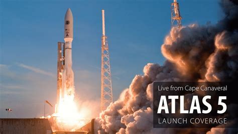 Watch Live As An Atlas 5 Rocket Launches Two Satellites From Cape Canaveral Youtube