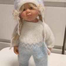 Одежда для кукол - Комплект одежды Жаккард 3 для куклы Вихтель Wichtel ...