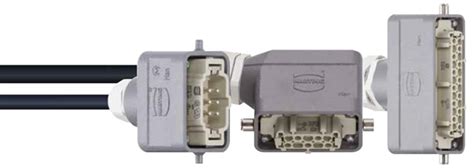 Control Cables With Original Harting Plug Type Connectors