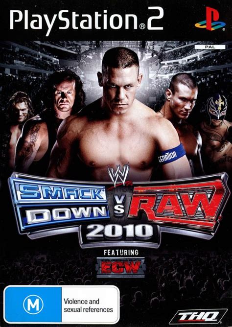 Wwe Smackdown Vs Raw Playstation Box Cover Art Mobygames