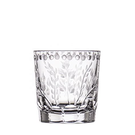 William Yeoward Jenkins Fern Shot Glass Ajka Crystal