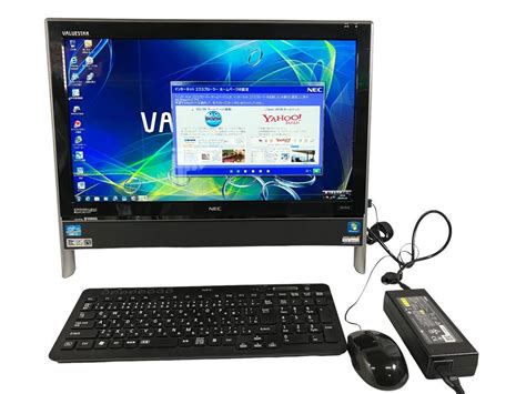 【傷や汚れあり】nec 一体型pc Valuestar Windows7 Home Premium Coretm I7 2670qm