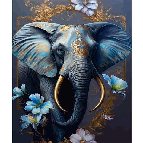 Ingooood Wooden Jigsaw Puzzle 1000 Piece - Golden Elephant