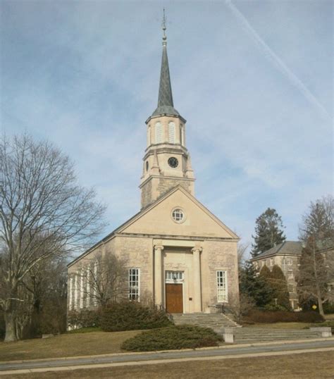 Harkness Chapel Connecticut College 1940 Historic Buildings Of