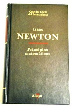 Libro Principios Matem Ticos De La Filosof A Natural De Isaac Newton