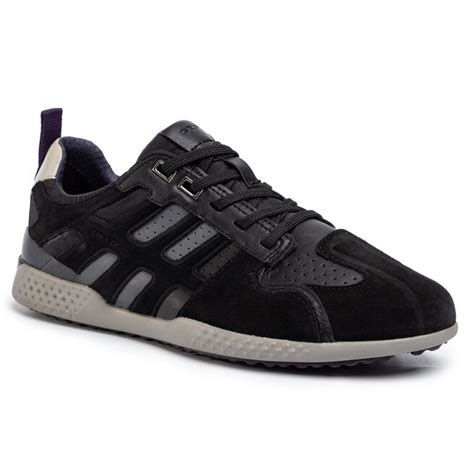 Sneakers Geox U Snake A U Da Fu C Black Stone Escarpe It