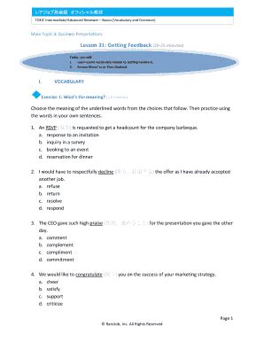 Fillable Online D1atgierv9op2 Cloudfront Lesson 31 Getting Feedback