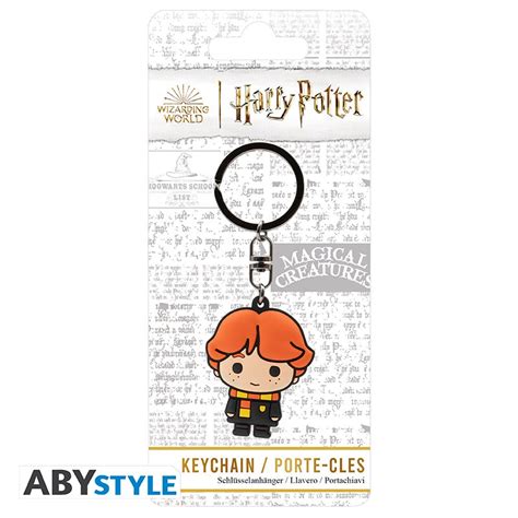 HARRY POTTER Porte clés PVC Ron X4 Abysse Corp