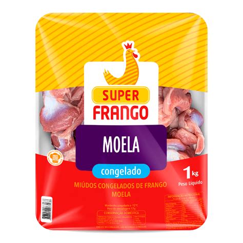 Moela De Frango Congelada Super Frango Kg Big Box Sul