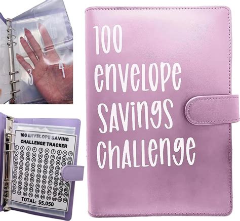 Amazon Envelopes Money Saving Challenge Binder A Money