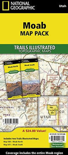 Moab Trail Map Pack Bundle (Biking & Jeeping Trails) – Utah.com