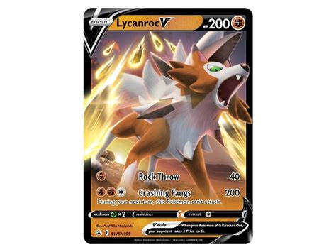 Pokémon V Battle Deck Lycanroc Kuzelnehrysk