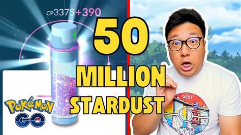 The Most Stardust You Will Ever See Spent In Pokemon GO YouTube