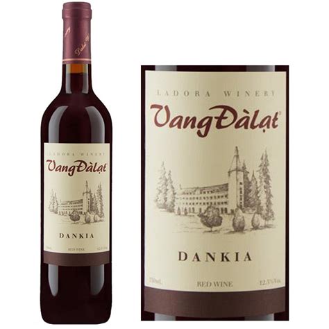 Rượu Vang Đà Lạt Dankia Red Wine Rượu Vang 24h