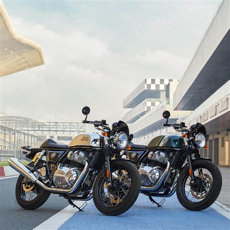 New Paint 2022 Royal Enfield Continental GT And Interceptor 650 Models