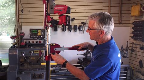 Easy Ceiling Drilling In Concrete Or Steel With New Ratchet Drill Press