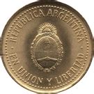 Centavos Reeded Edge Non Magnetic Argentina Numista