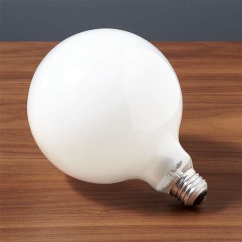 G40 Large Globe 60w Light Bulb Reviews Cb2