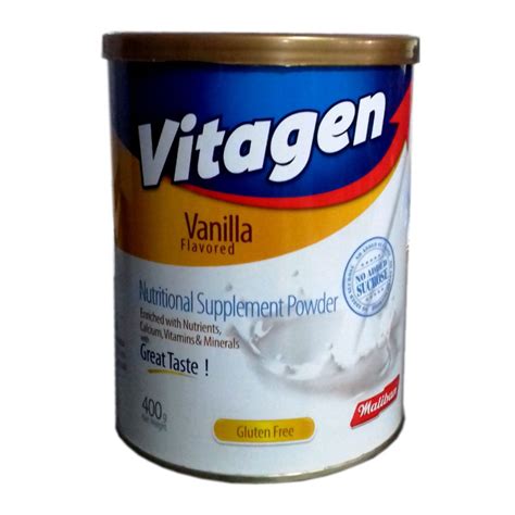Maliban Vitagen Vanilla Flavored 400g Global Food City Leading