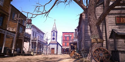 Wild West Town | Daz 3D