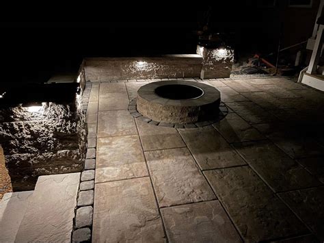 Custom Patio W/Lighting | Mountain Strong Landscaping