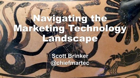 Scott Brinker Navigating The Marketing Technology Landscape Ppt