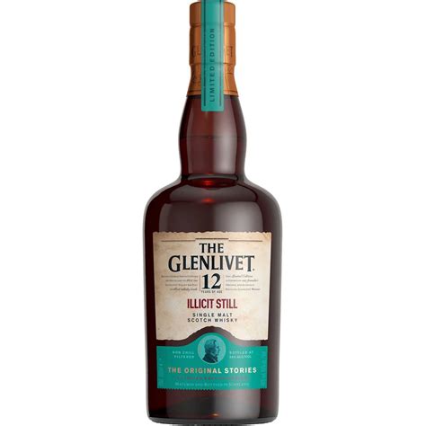 The Glenlivet 12 Year Old Illicit Scotch Whisky 700ml Woolworths