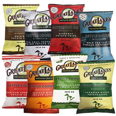 Great Lakes Potato Chips Great Lakes 1375 Oz Party Pack