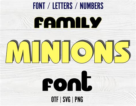 Despicable Me Minion Font