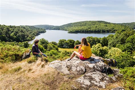 Le tour du Lac de Guerlédan 40 km de rando en Bretagne Côtes d Armor