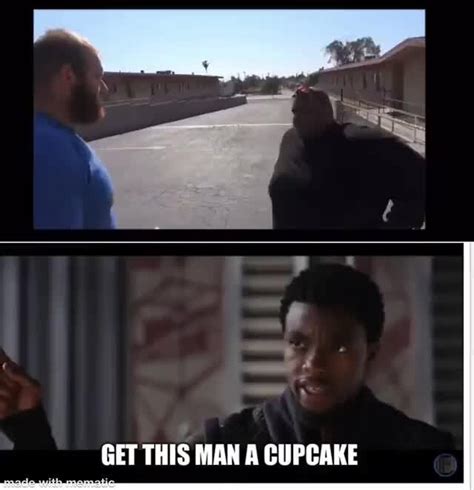 EDP just wanted a cupcake - GET THIS MAN CUPCAKE - )