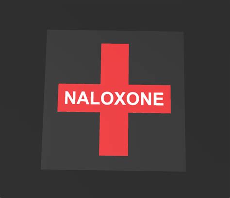 Naloxone Logo AMS enabled by Simple Solutions 3D | Download free STL ...