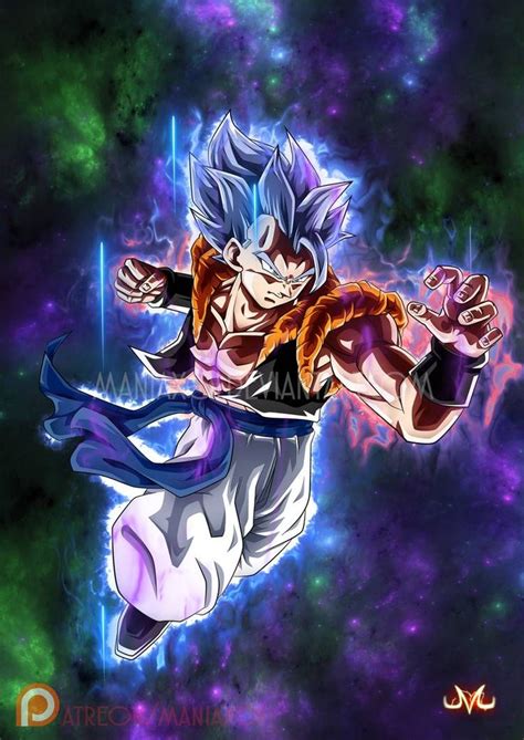 Gogeta Ultra Instinct Aura Animated By Maniaxoi On Deviantart Dragon