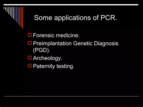 Polymerase Chain Reaction Ppt