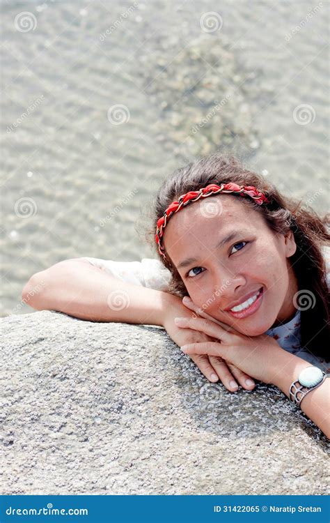 Thai Girl Portrait Stock Image Image Of Andaman Relaxation 31422065