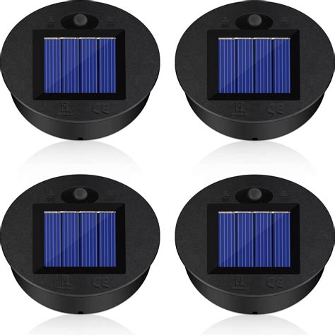 2 Pack Solar Lanterns Replacement Tops Solar Lights Replacement Parts For Outdoor