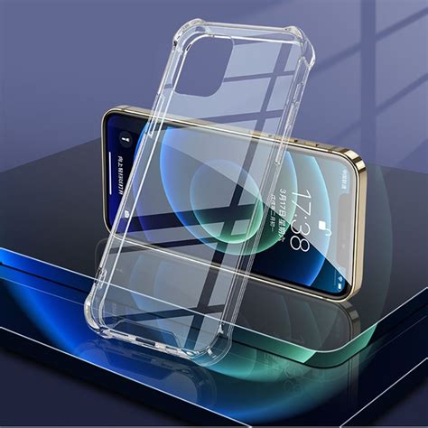 Four Corner Airbag Shockproof Tpu Acrylic Case For Iphone Pro